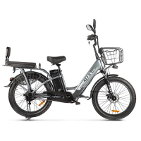 Электровелосипед Green City Gelbert ALFA 3 PRO Серый