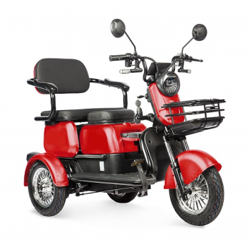 Электротрицикл Rutrike Gelbert Sun 48V/60V 650Вт Красный