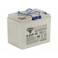Тяговый аккумулятор RuTrike 6-EVF-70 (12V70A/H C3)