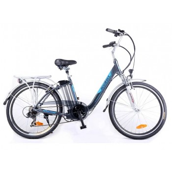 Электровелосипед Ecoffect Citybike 26 темно-серый