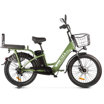 Электровелосипед Green City Gelbert ALFA 3 PRO Зеленый