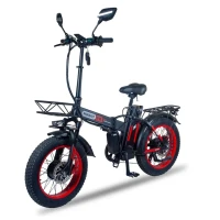 Электровелосипед Minako F10 Dual PRO красный